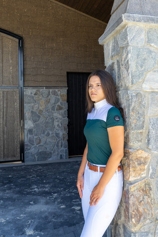 Saltaire Competition Shirt - Alpine Green