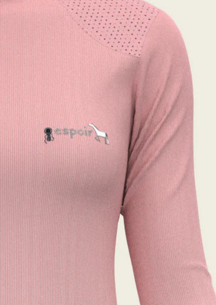 Espoir Stripes On Rose Sport Sun Shirt