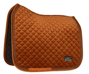 ANKY® Pad Velvet Stones Dressage XB23002 - Rust