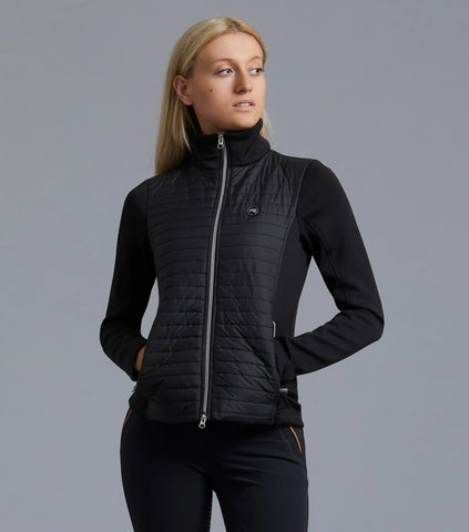 Elena Hybrid Jacket - Black