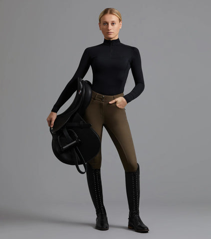 Virtue Full Seat Breeches - Dark Olive