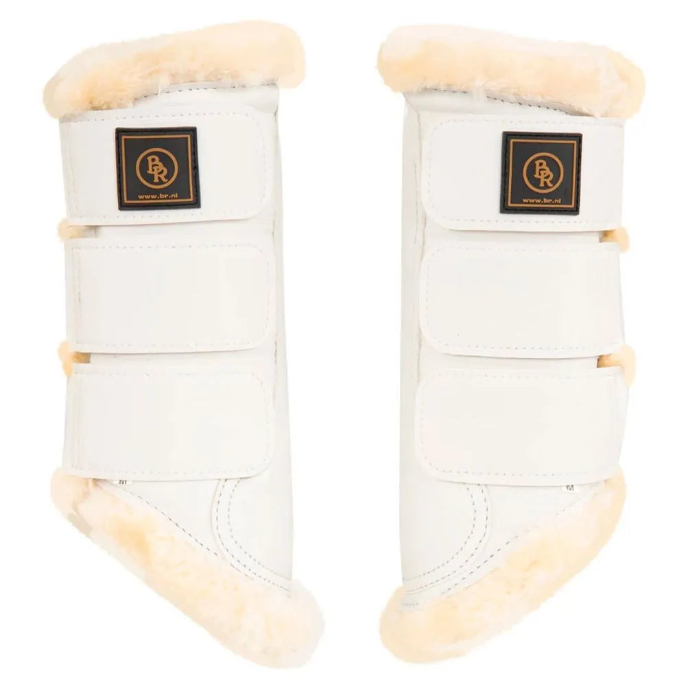 BR Majestic Tendon Boots - White