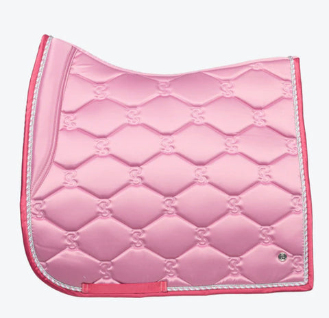 PS of Sweden ‘Signature’ Dressage Saddle Pad - Faded Rose Berry
