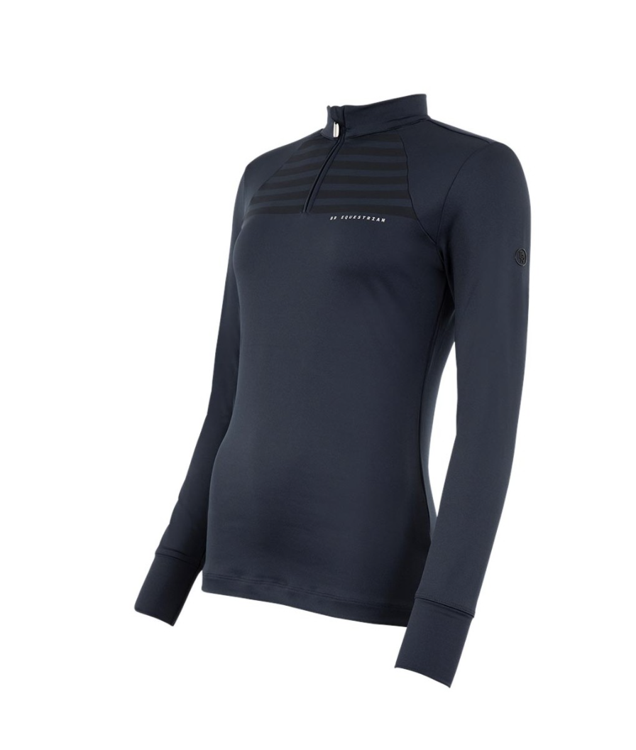 BR Equestrian ‘Stacy’ Zip Up Pullover